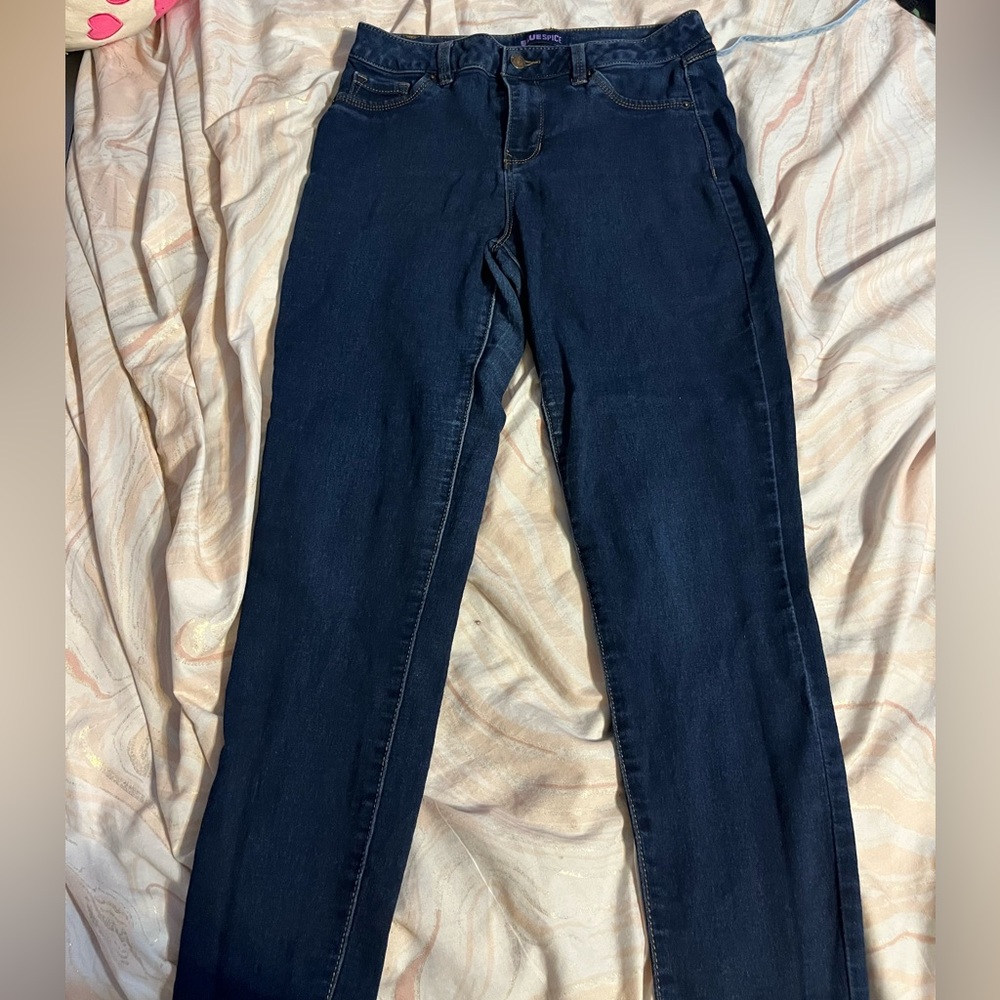 Dark wash jeans